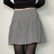 Load image into Gallery viewer, Check mini skirt - UK 8
