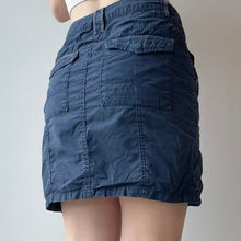 Load image into Gallery viewer, Y2K cargo mini skirt - UK 8
