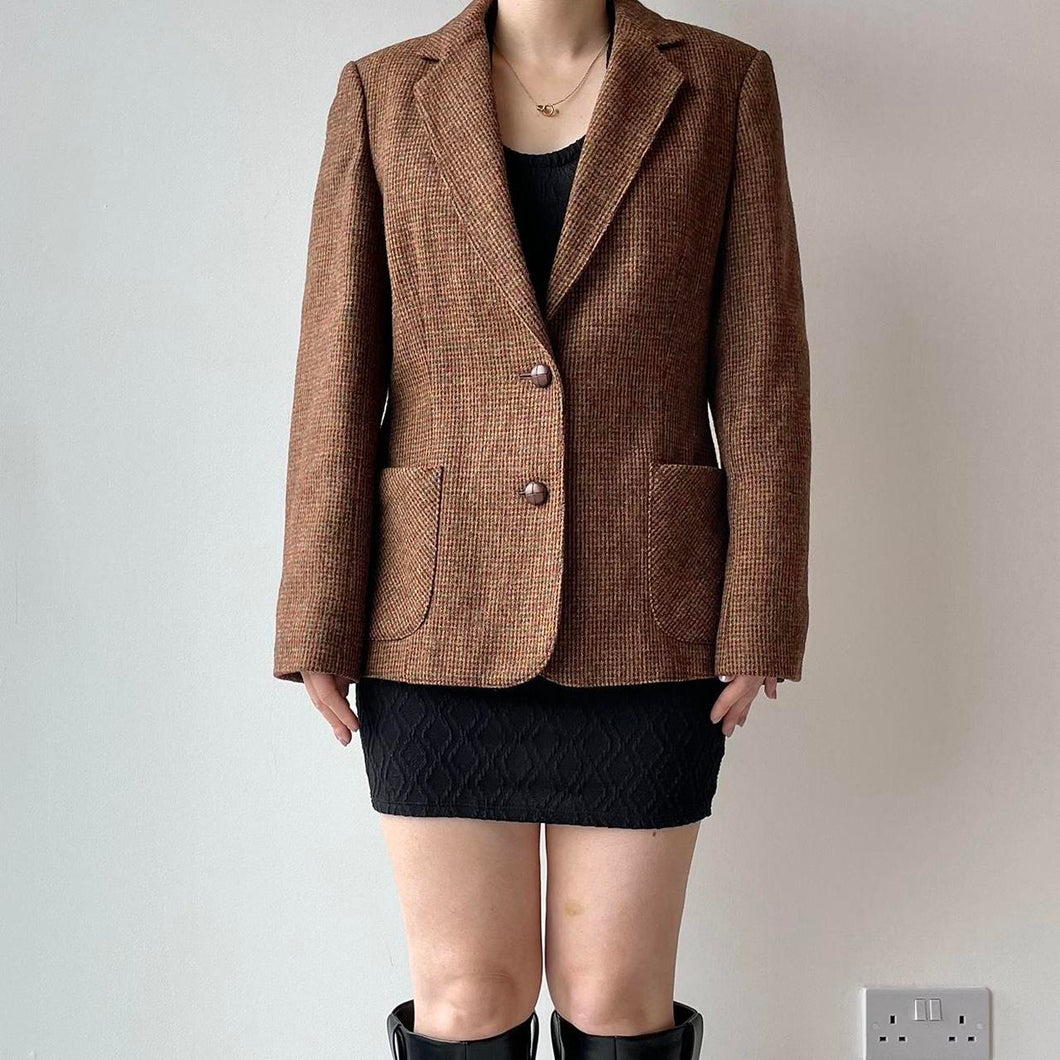 Vintage tweed blazer - UK 10/12