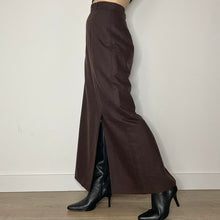 Load image into Gallery viewer, Vintage tailored maxi skirt - UK 8

