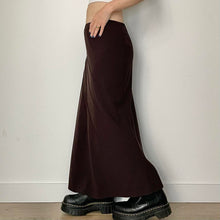 Load image into Gallery viewer, Brown maxi skirt - UK 10
