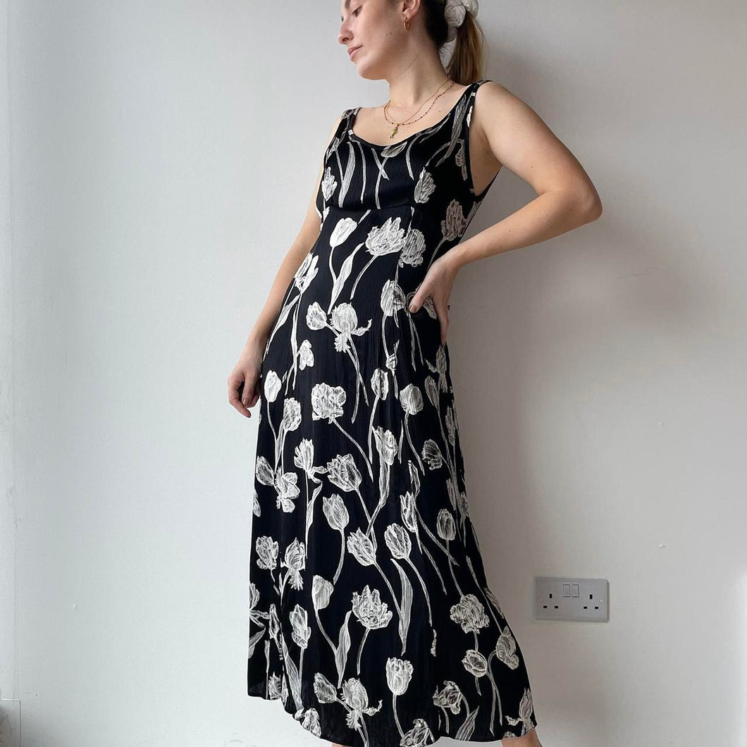 Petite floral maxi dress - UK 12