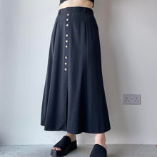 将图片加载到图库查看器，Vintage black maxi skirt - UK 6/8
