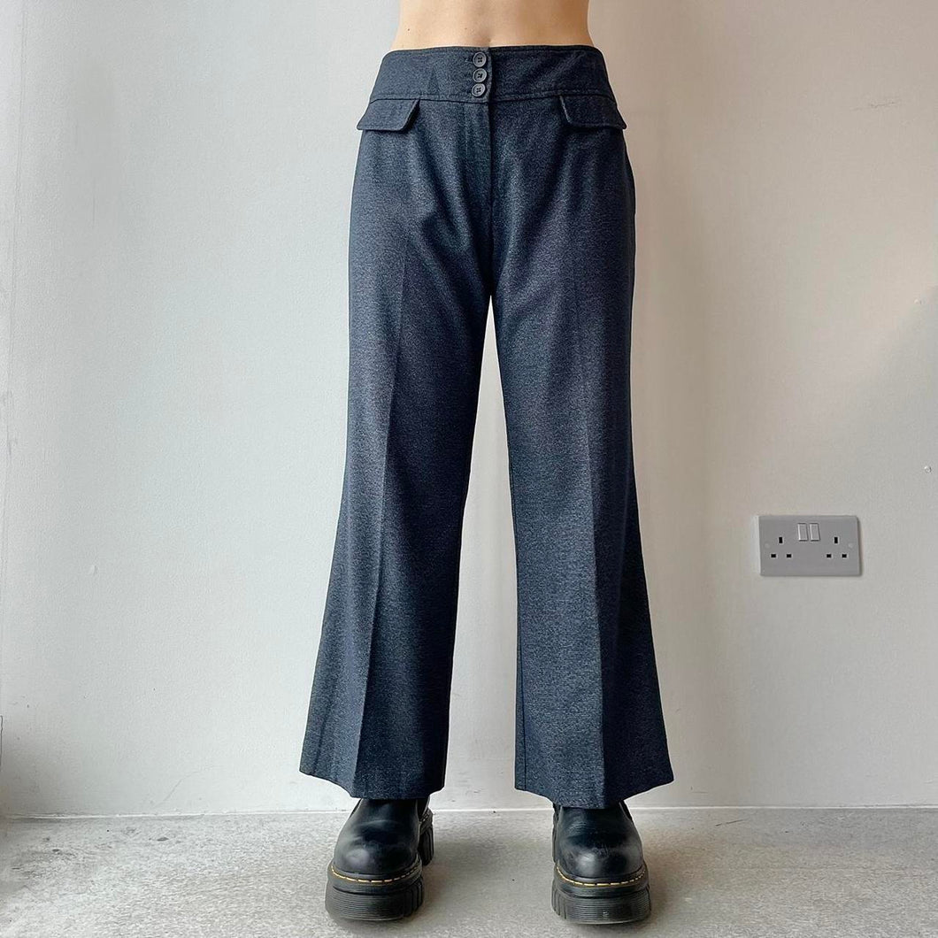 Petite wide leg trousers - UK 14