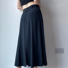 将图片加载到图库查看器，Vintage black maxi skirt - UK 6/8
