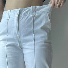 Load image into Gallery viewer, White cotton shorts - UK 12
