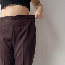 Load image into Gallery viewer, Chic brown trousers - UK 10/12
