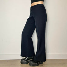 Load image into Gallery viewer, Petite pinstripe flares - UK 10
