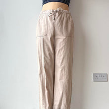 Load image into Gallery viewer, Petite cotton trousers - UK 12
