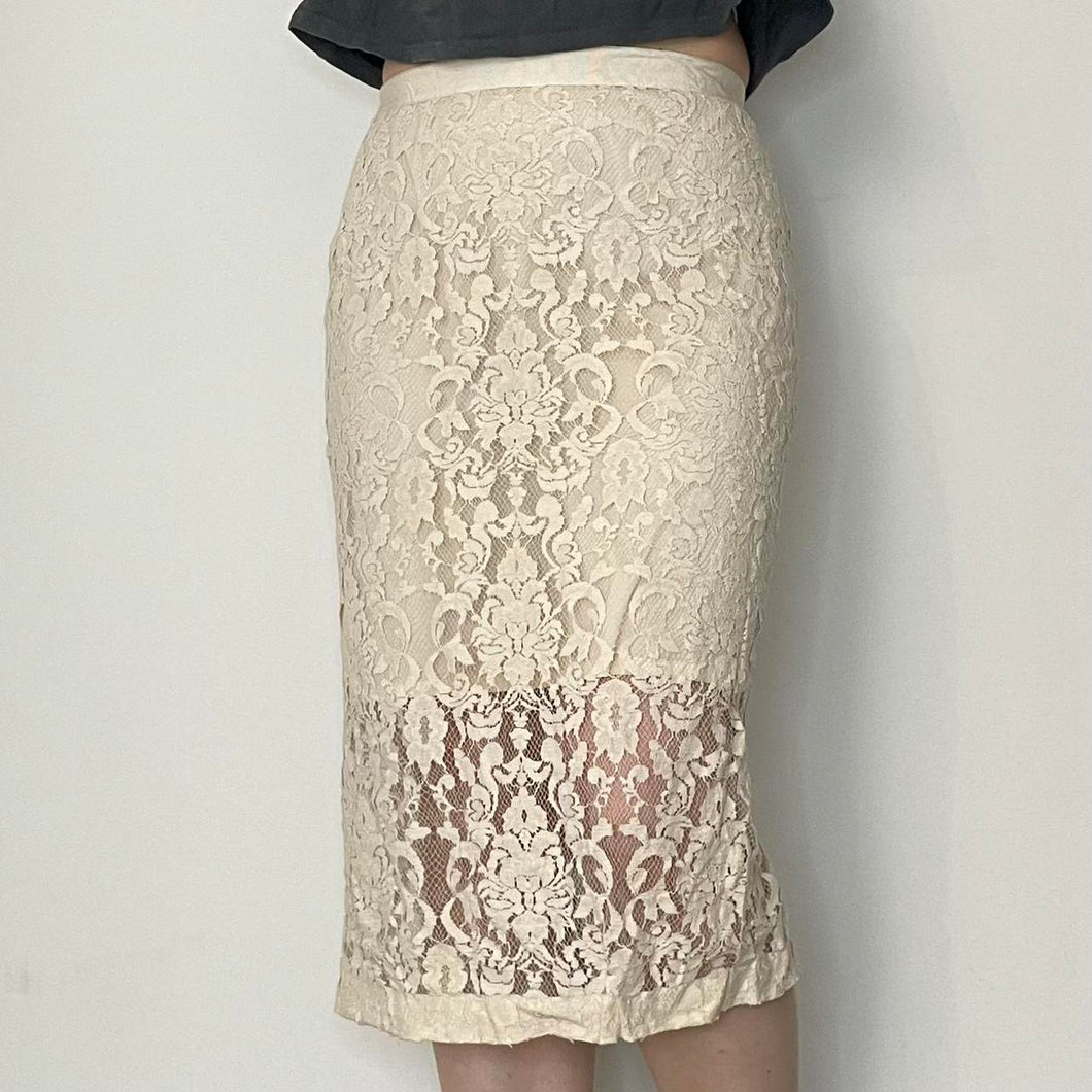 Petite lace skirt - UK 8