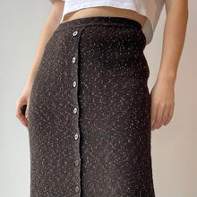 Load image into Gallery viewer, 90s knitted maxi skirt - UK 6/8
