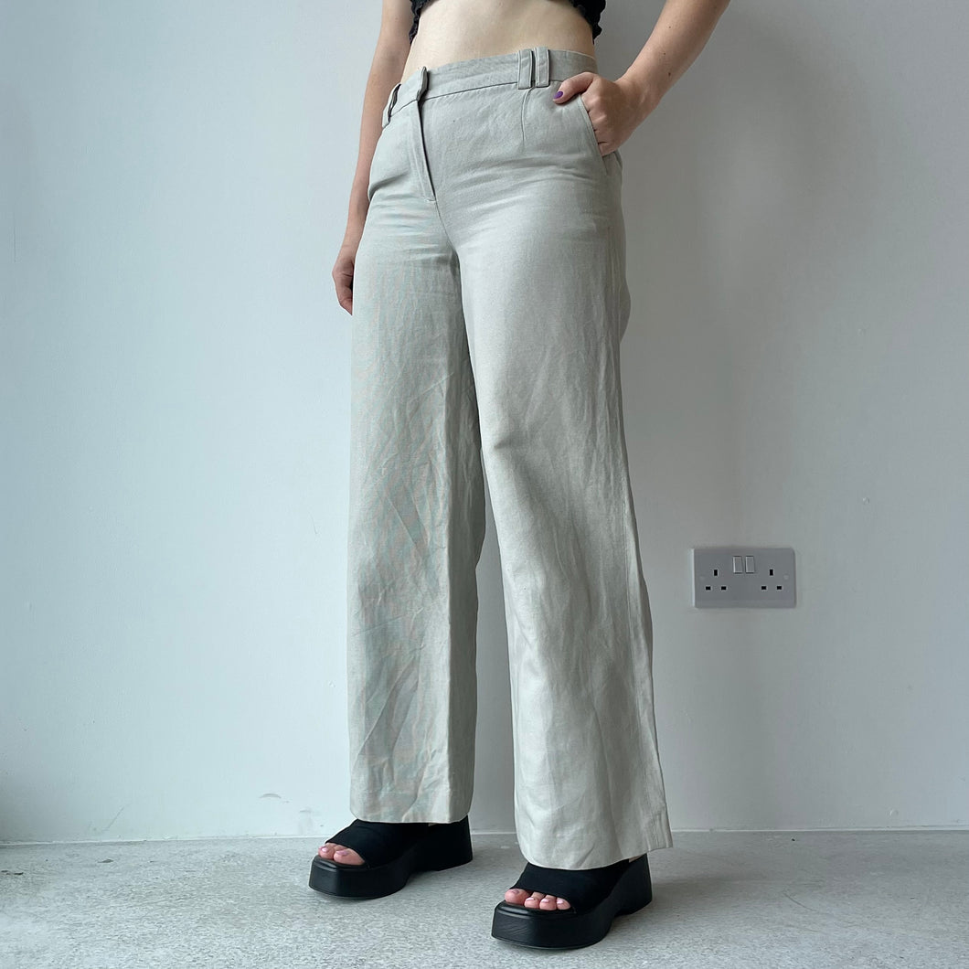 Petite linen trousers - UK 8