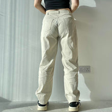 Load image into Gallery viewer, Cream utility pants - UK 10
