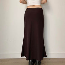 Load image into Gallery viewer, Brown maxi skirt - UK 10
