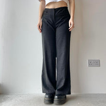 Load image into Gallery viewer, Petite tailored wide leg trousers - UK 10
