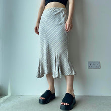 Load image into Gallery viewer, Linen midi skirt - UK 10

