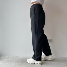 Load image into Gallery viewer, Petite black trousers - UK 10
