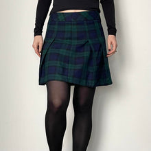 将图片加载到图库查看器，Tartan mini skirt - UK 8

