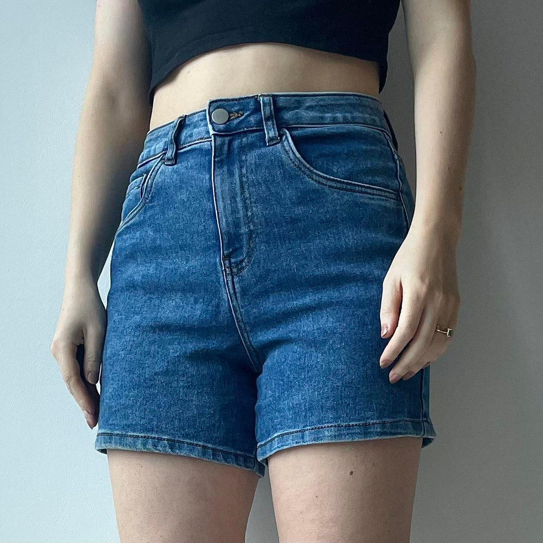 Blue denim shorts - UK 10