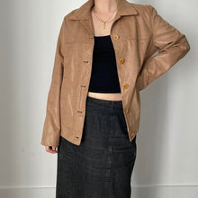 Load image into Gallery viewer, Y2K faux snakeskin jacket - UK 12
