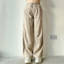 Cargar imagen en el visor de la galería, Y2K linen trousers - UK 12
