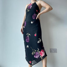 Load image into Gallery viewer, Petite halterneck maxi dress - UK 8/10
