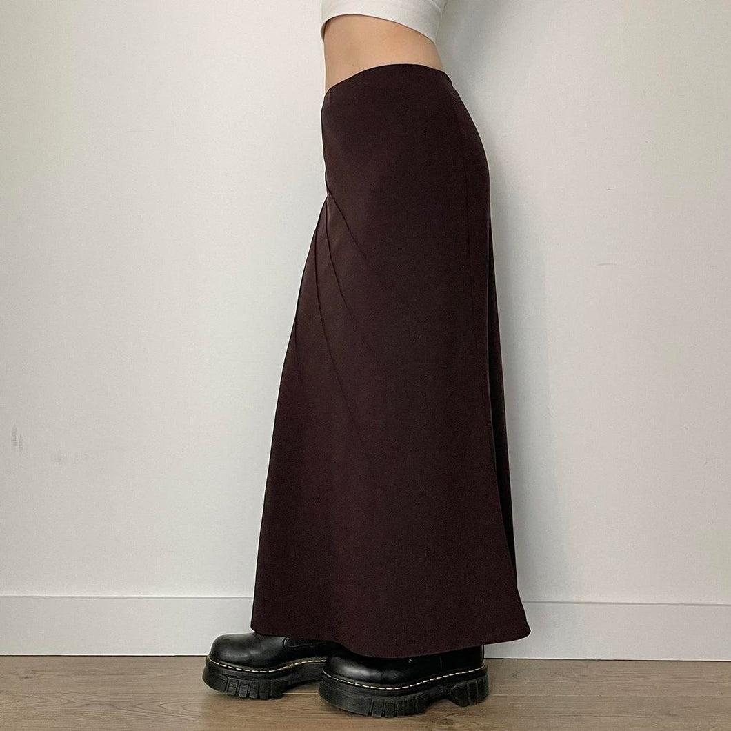 Brown maxi skirt - UK 10