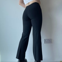 Load image into Gallery viewer, Petite black flares - UK 6
