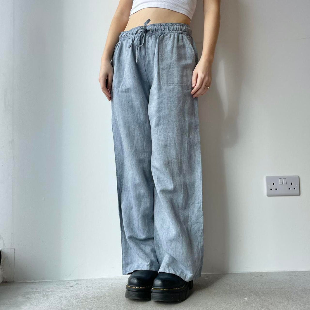 Petite linen trousers - UK 12