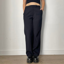 Load image into Gallery viewer, Black smart trousers - UK 8
