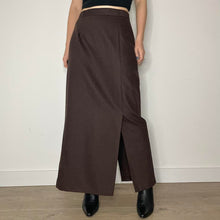 Load image into Gallery viewer, Vintage tailored maxi skirt - UK 8
