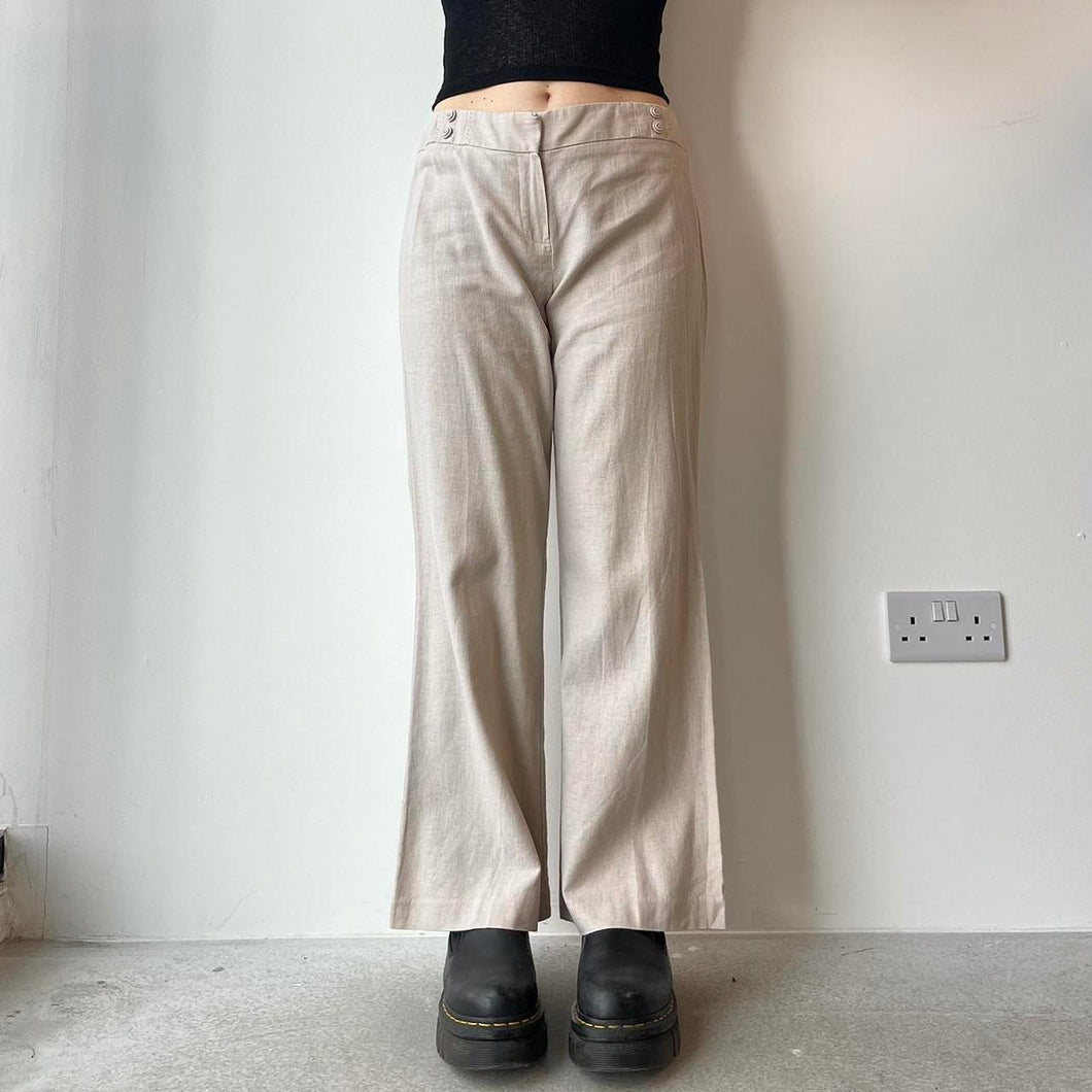 Petite linen trousers - UK 10/12